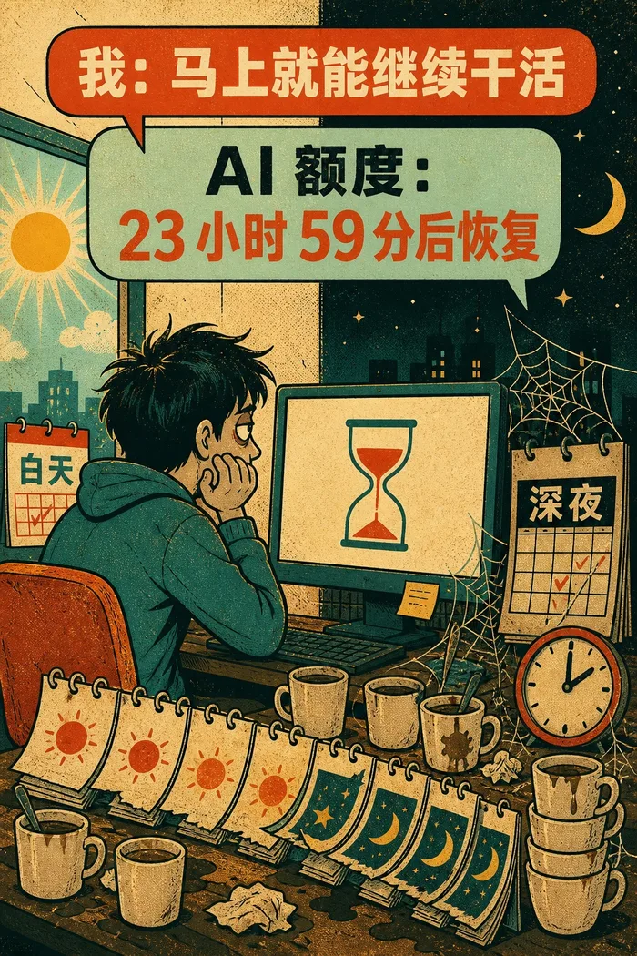 AI 日常：嘴硬、限额与秒切工具