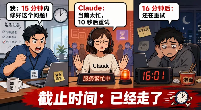 AI 编程日常：额度、重试与幻觉